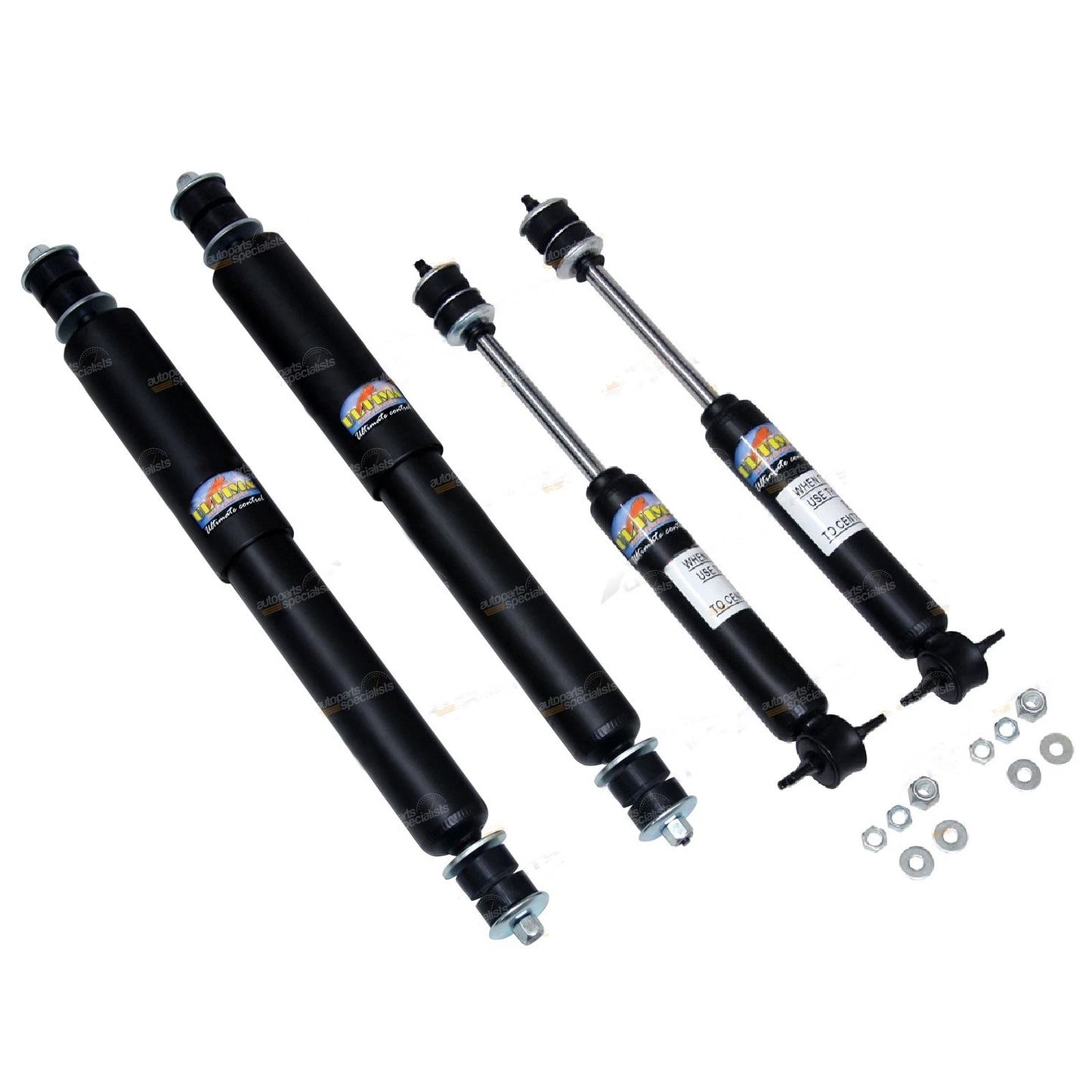 Front & Rear Shock Absorbers for Mazda B Series Ute B1600 B1800 (71-83)