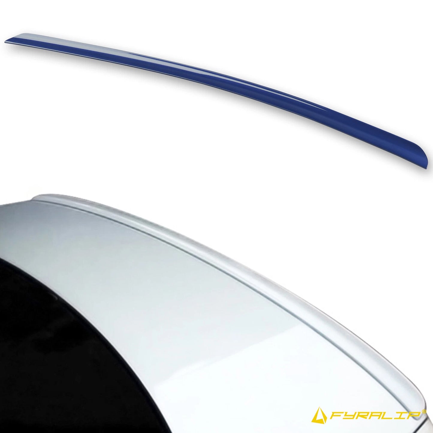 Blue Boot Lip Spoiler for Audi A4 B5 Sedan (1996-2001)
