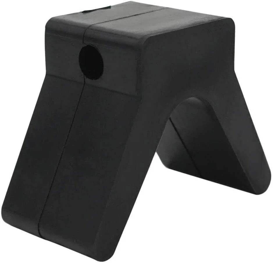 2 Inch Mounting Width Boat Trailer Non Marking Polyurethane V Bow Stop