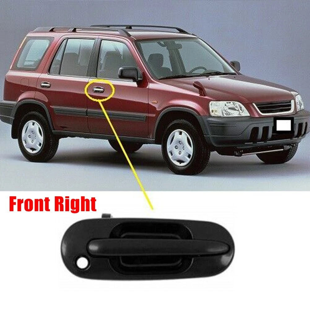 Door Handle Pair Front & Rear Exterior for Honda CR-V