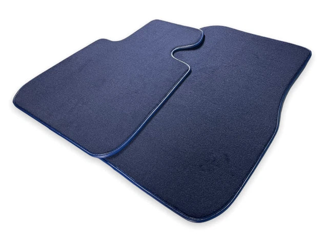 Luxury Dark Blue Floor Mats for Rolls Royce Phantom Sedan (2003-2017)
