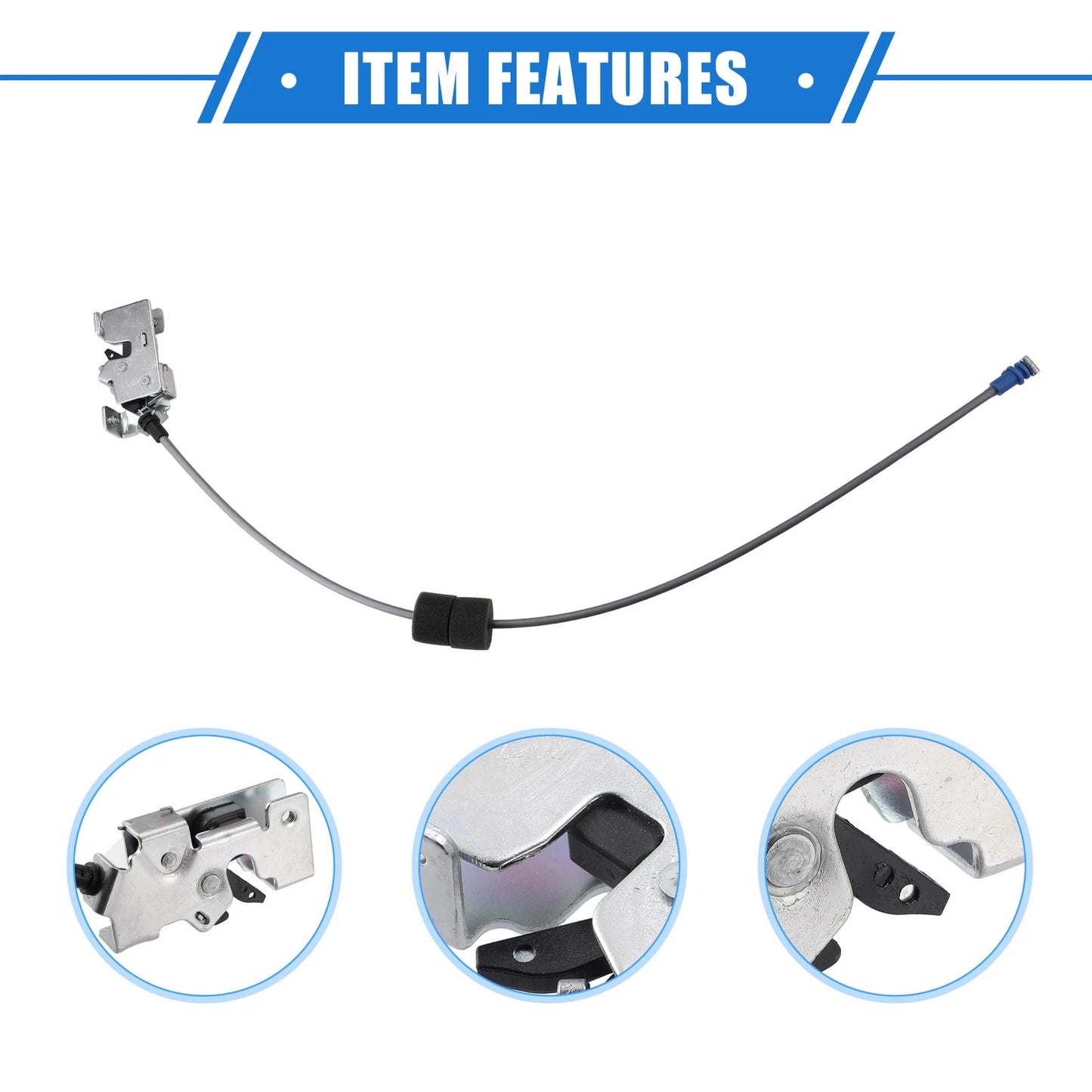 Rear Door Latch Lock Cable for Ford Transit MK6 (2000-2006)