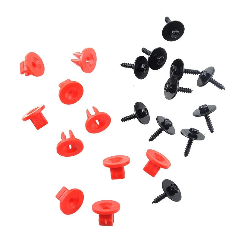 20 x Engine Under Cover Grommets & Screws Clips for Ford Focus C-MAX