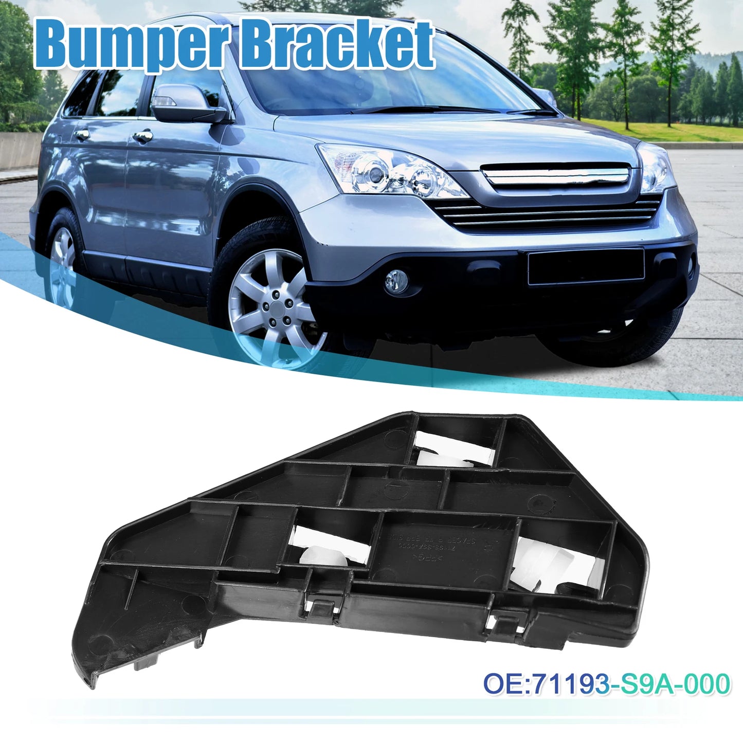 Right Side Front Bumper Bracket for Honda CR-V (2002-2006)