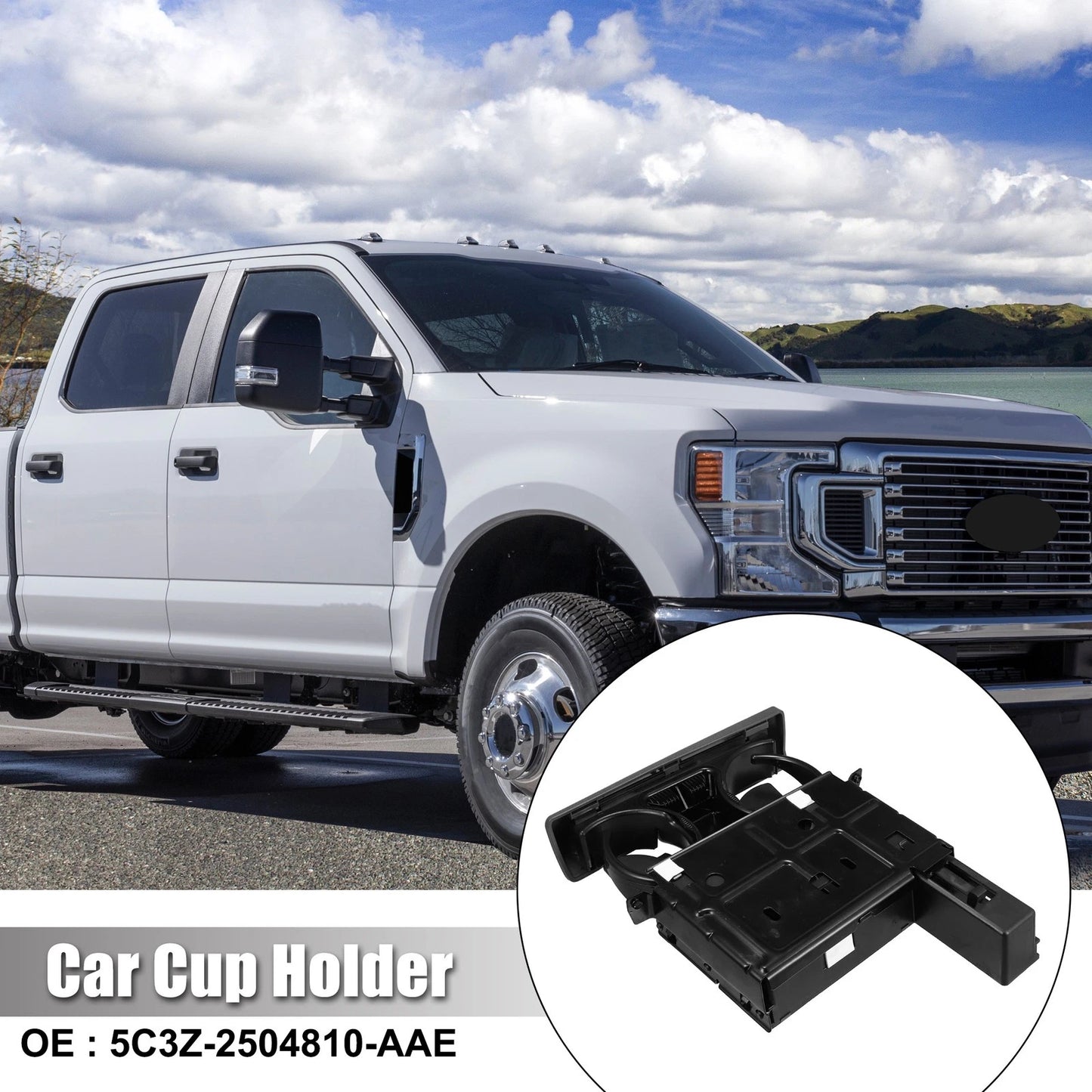 Cup Holder for Ford F-250 Super Duty 2005-2007 (2 x)