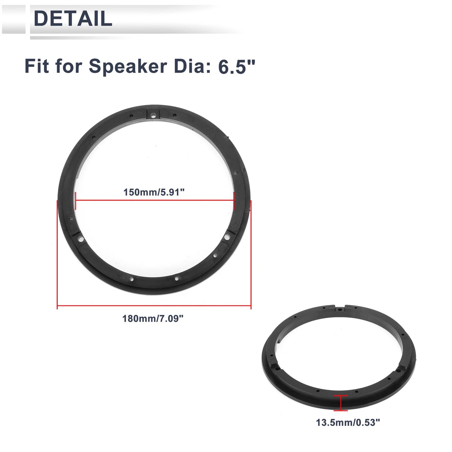 6.5" Speaker Spacer Adapter for Suzuki ()