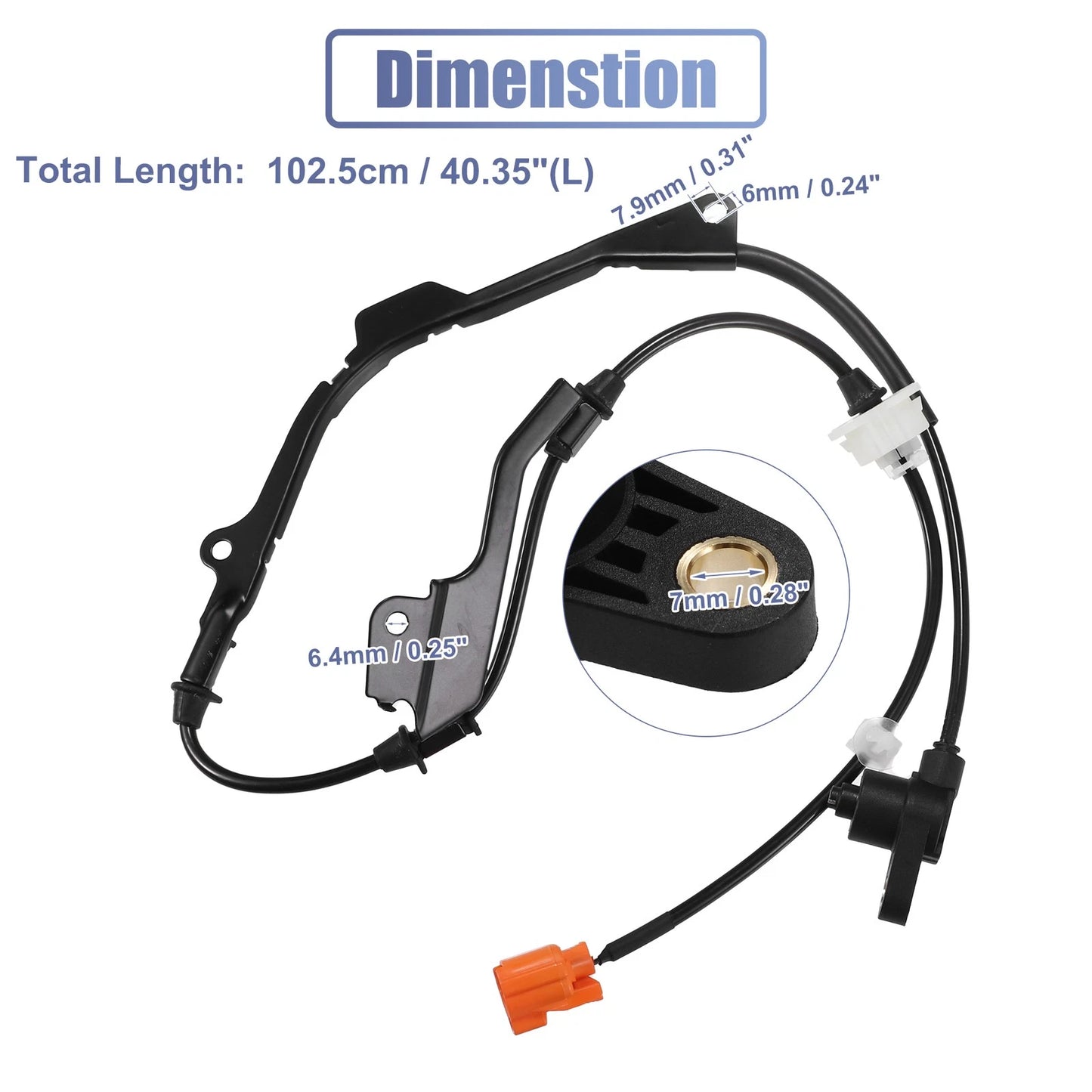 ABS Sensor Front Left for Honda Accord (1998-2002)