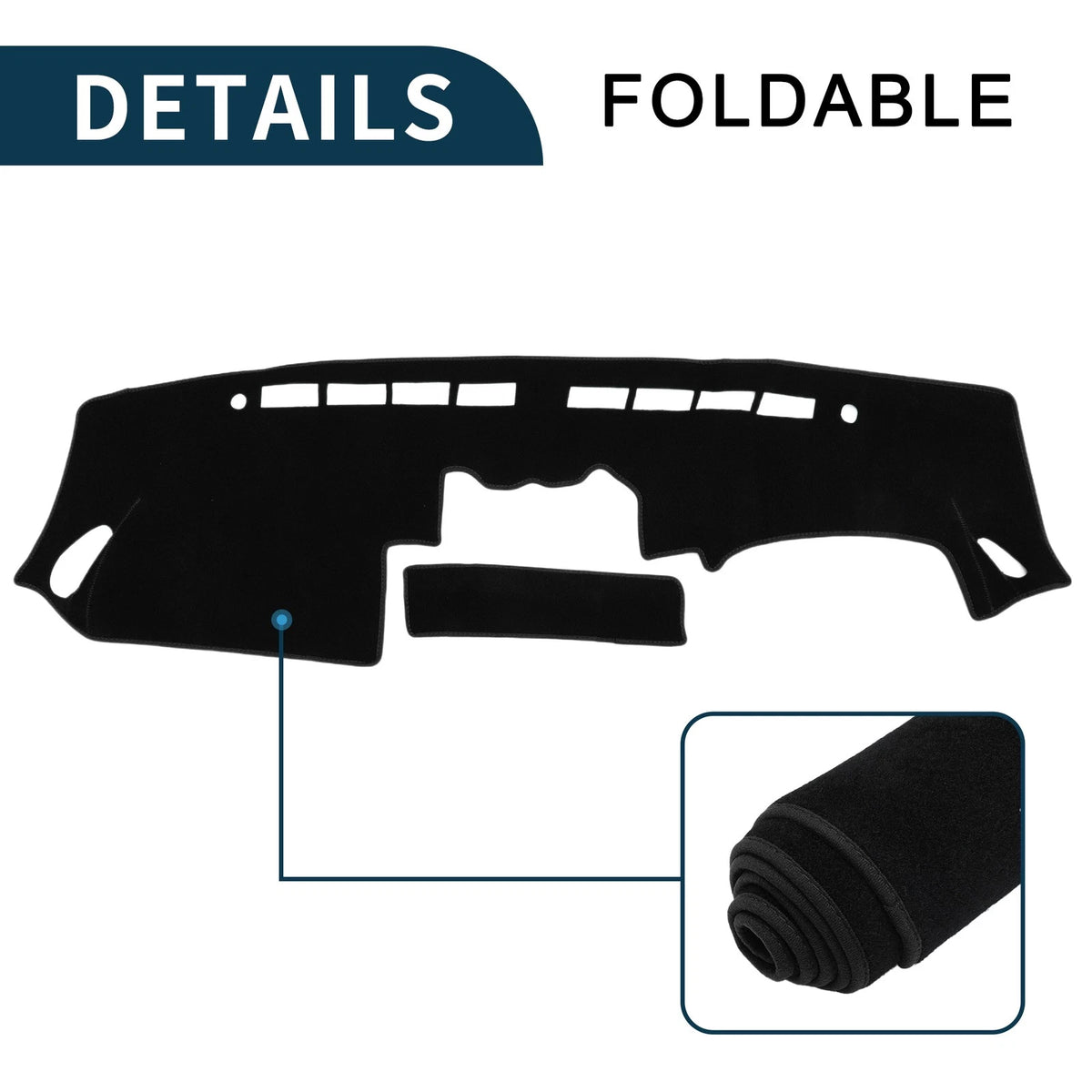 Dash Cover Mat for Nissan Fairlady Z33 350Z Sun Protector (2003-2009)