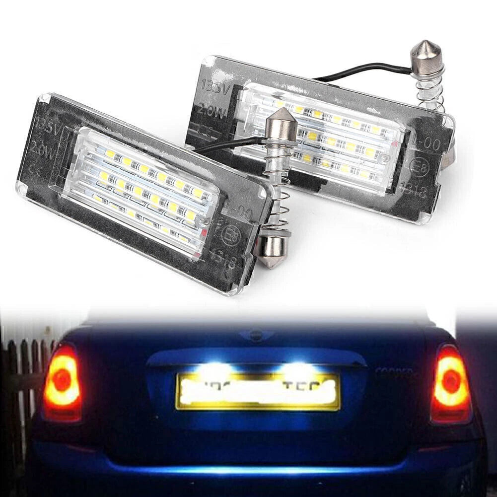 LED License Plate Lights for BMW MINI Cooper R56 R57 R58 R59 (2007-2015)