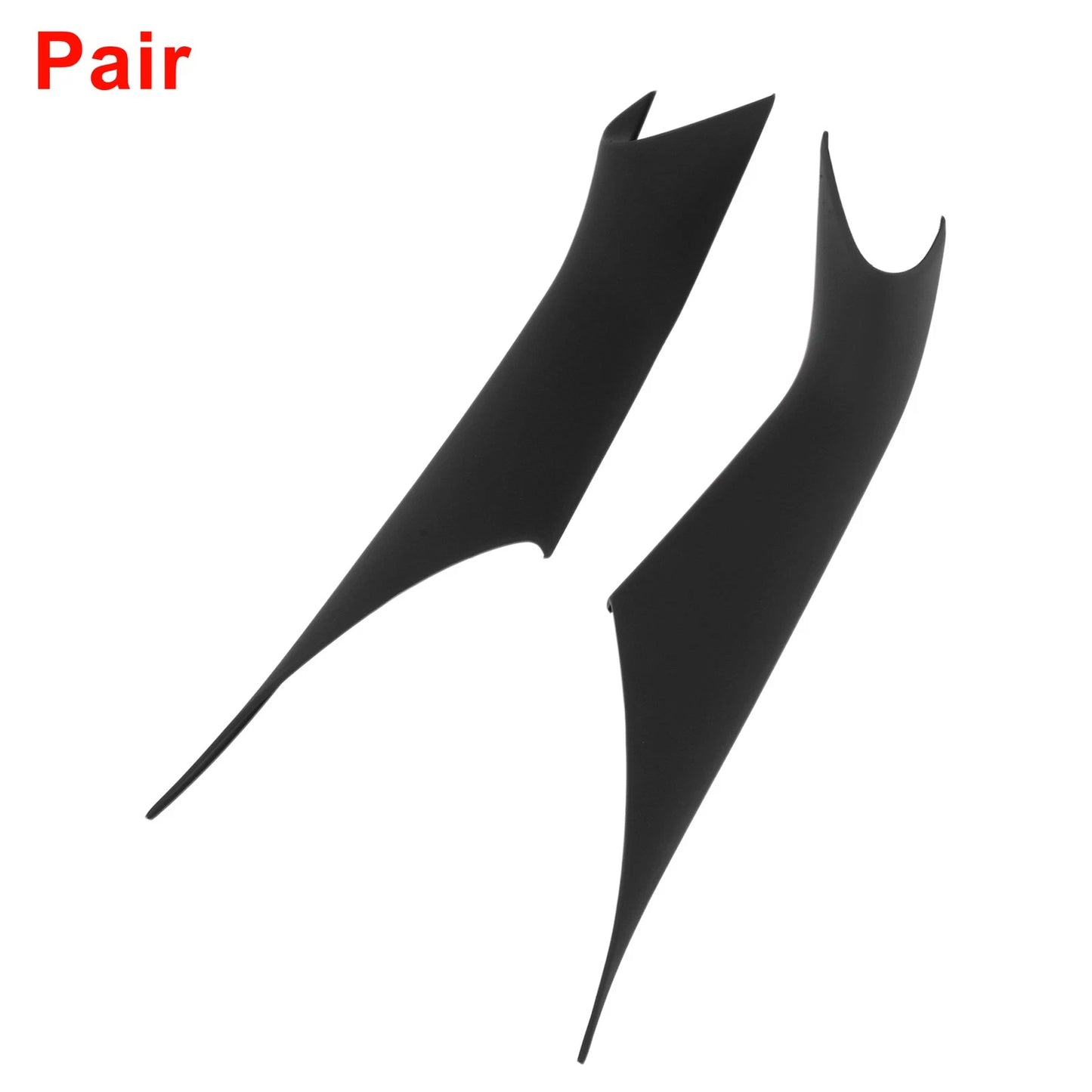 Door Panel Handle Pull Trim Cover for BMW 5 Series (2017-2022) Black