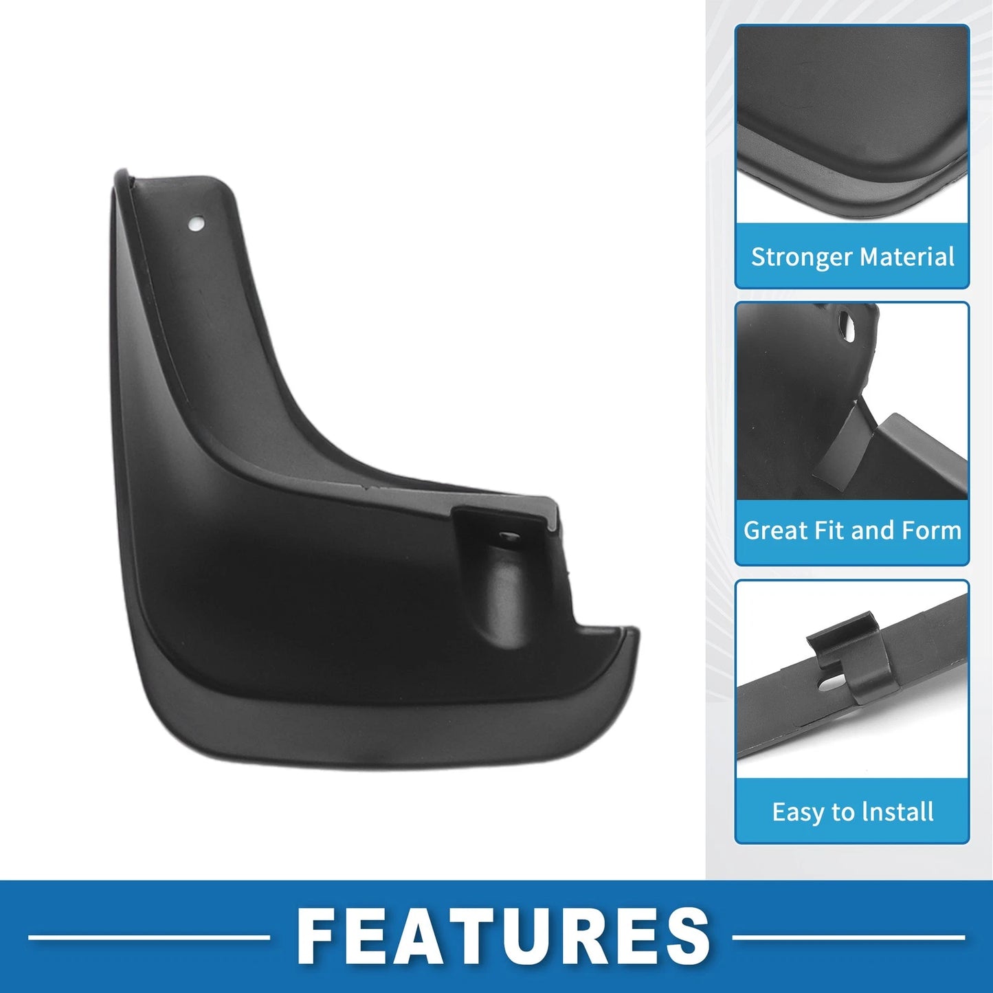 Mud Flap / Mud Flap Splash Guard for Toyota Corolla Sedan (1998–2002)