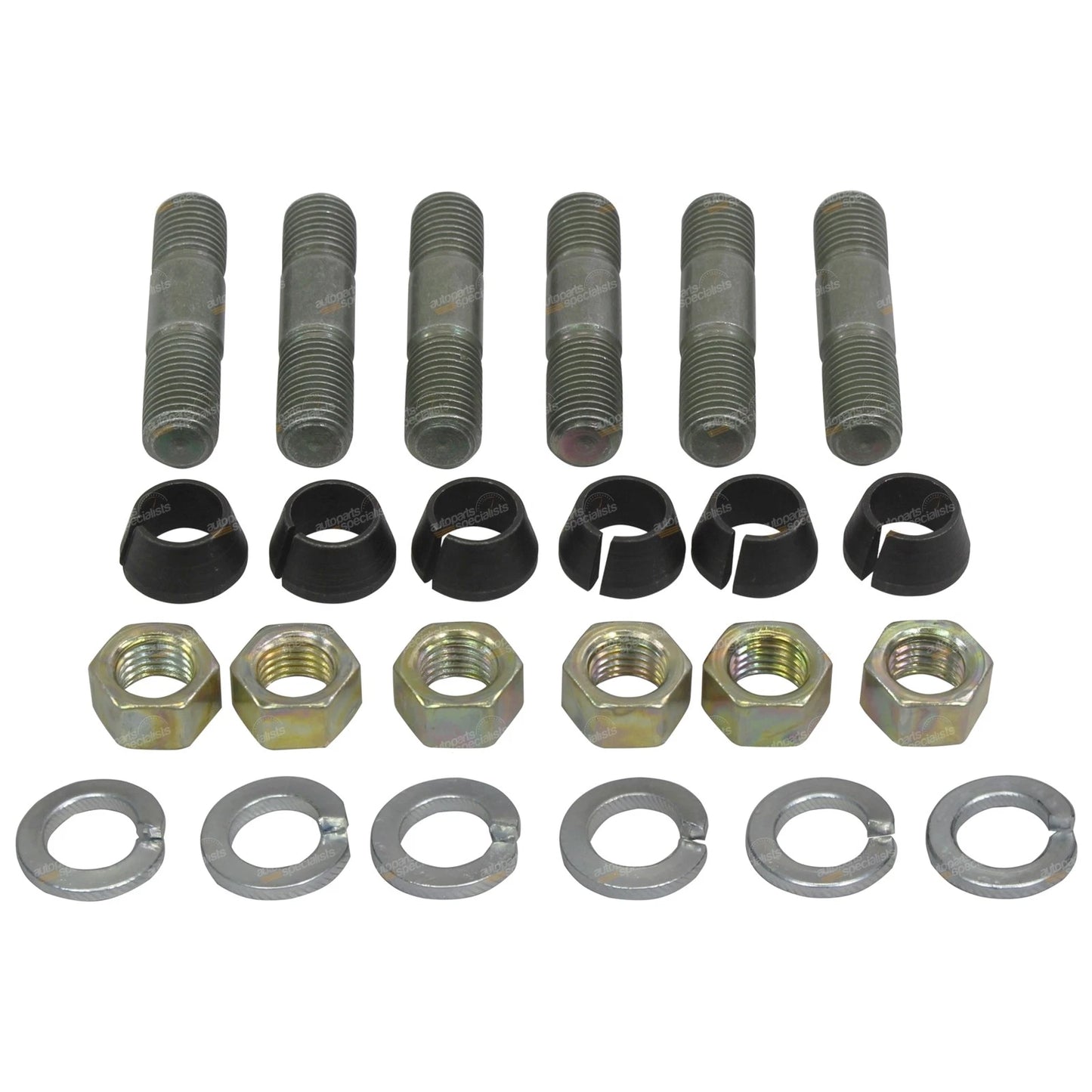 Front Rear Axle Hub Stud Bolt Nut Kit for Toyota FZJ78 FZJ79 VDJ76 VDJ78 VDJ79