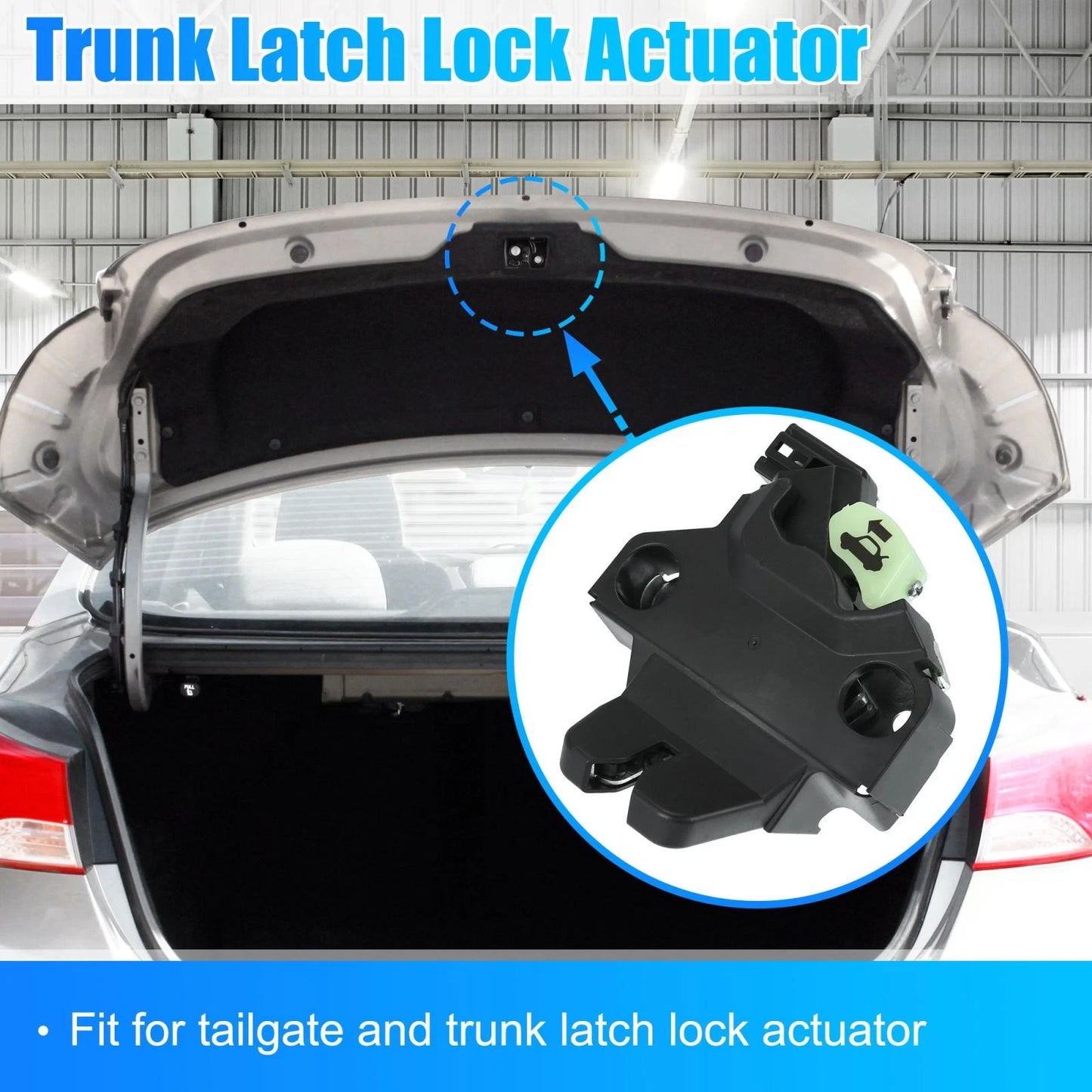 Tailgate Door Latch Lock Actuator Motor for Toyota Corolla (2015–2019)