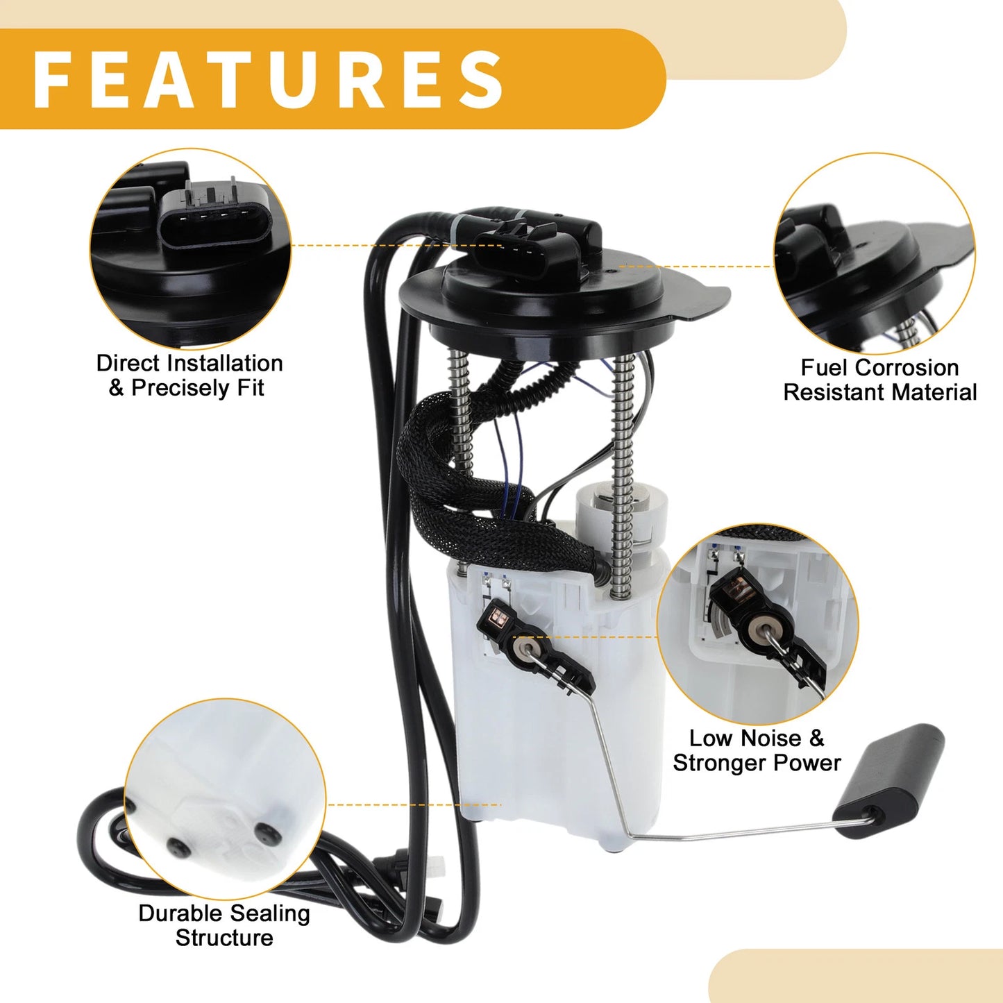 Fuel Pump Assembly for Chevy Cobalt and Pontiac G5 (2006-2008)