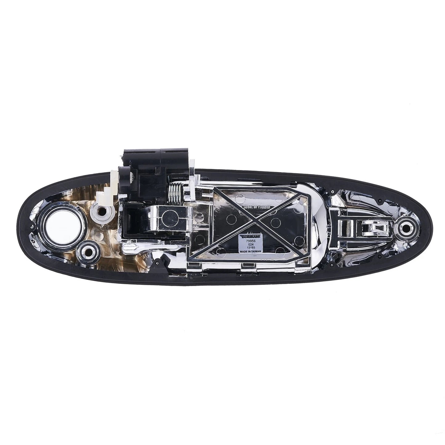 Chrome Door Handle Front Left Outer with Keyhole for Toyota Landcruiser J100 (1998-2007)