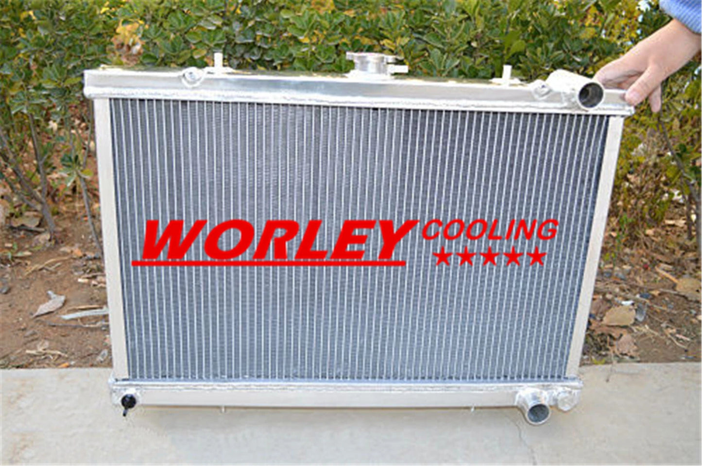 NSW-3 Row Aluminum Radiator for Nissan Skyline R32 (1989-1994)