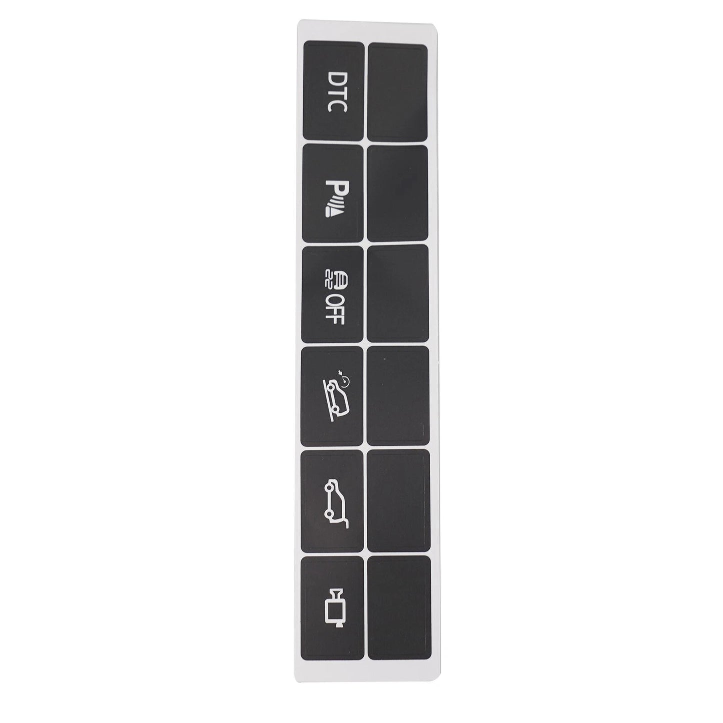 Repair Button Sticker for Car Model