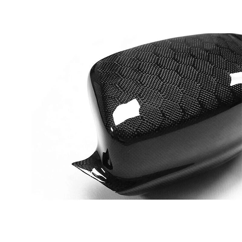 Real Honeycomb Carbon Fiber Add-on Mirror Cover Caps for Dodge Charger 2011-2021