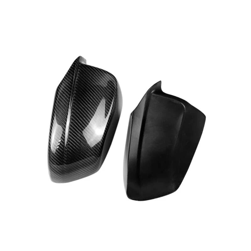 Real Carbon Fiber Addon Side Mirror Cover Fit For BMW 5 Series F10 F11 2011-2013