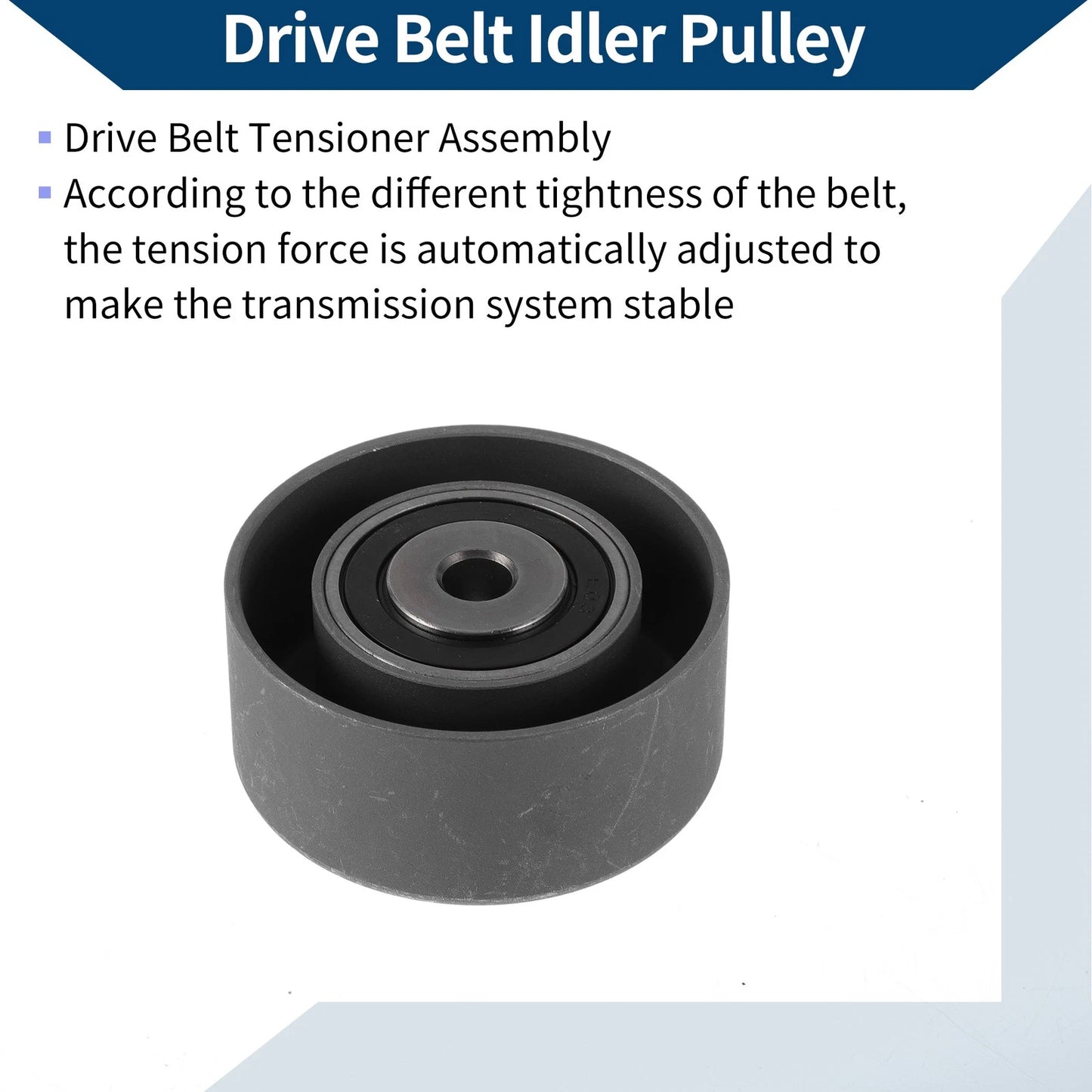 Drive Belt Idler Pulley for Chevrolet Sonic (2012 - 2018)
