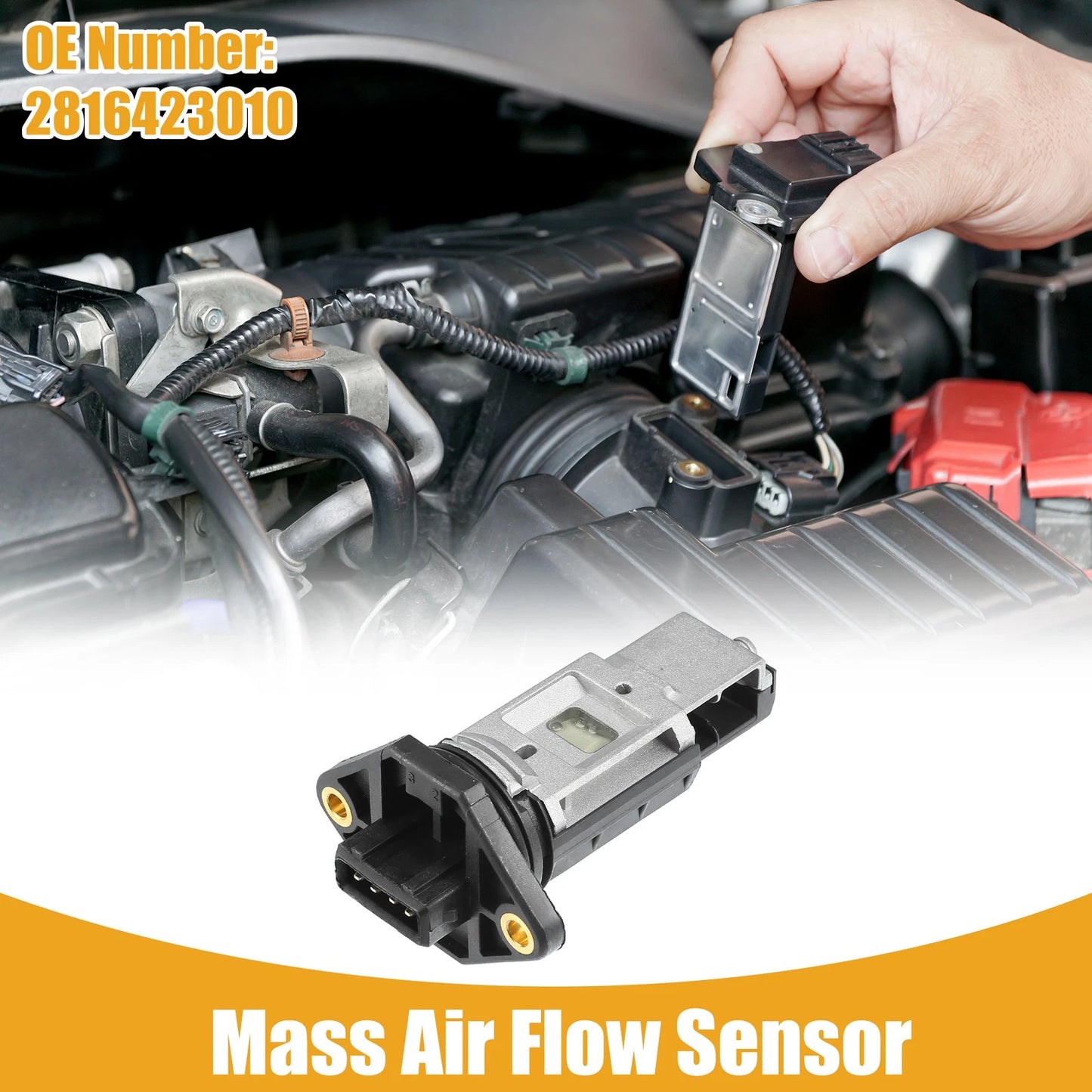 Mass Air Flow Sensor for Hyundai Elantra GL GLS (1996-2000)