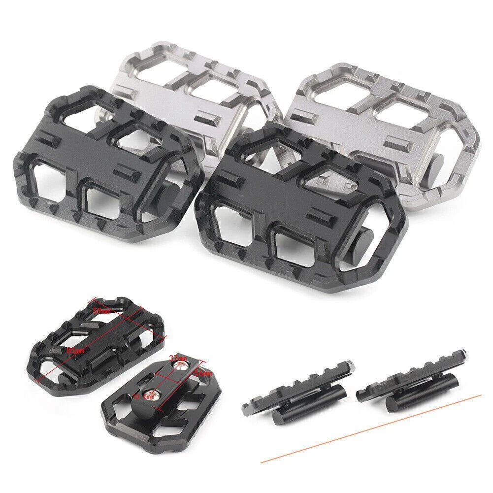 CNC GP Front Foot Pegs for BMW G310GS, R1200GS, S1000XR (2013-2018)