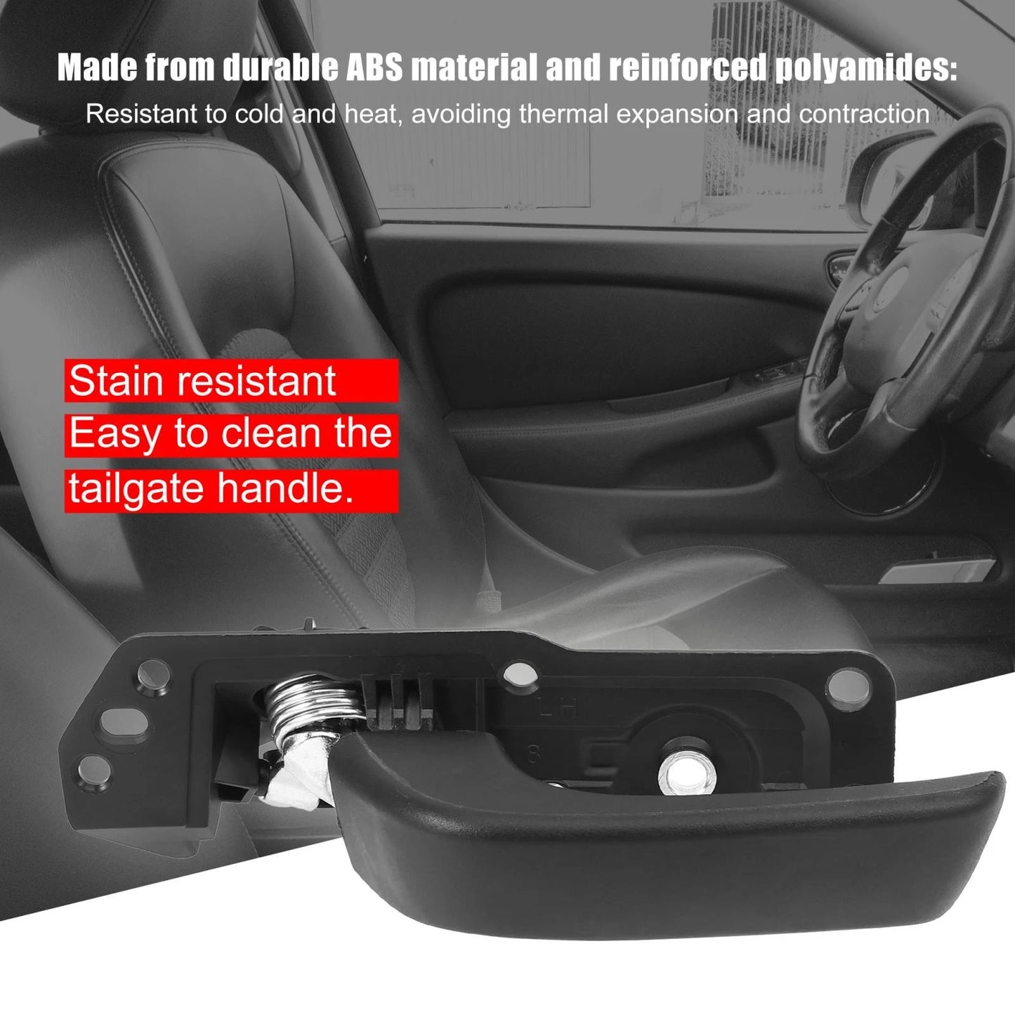 Car Interior Door Handle Front Left Side for Chevy Silverado 1500 2500