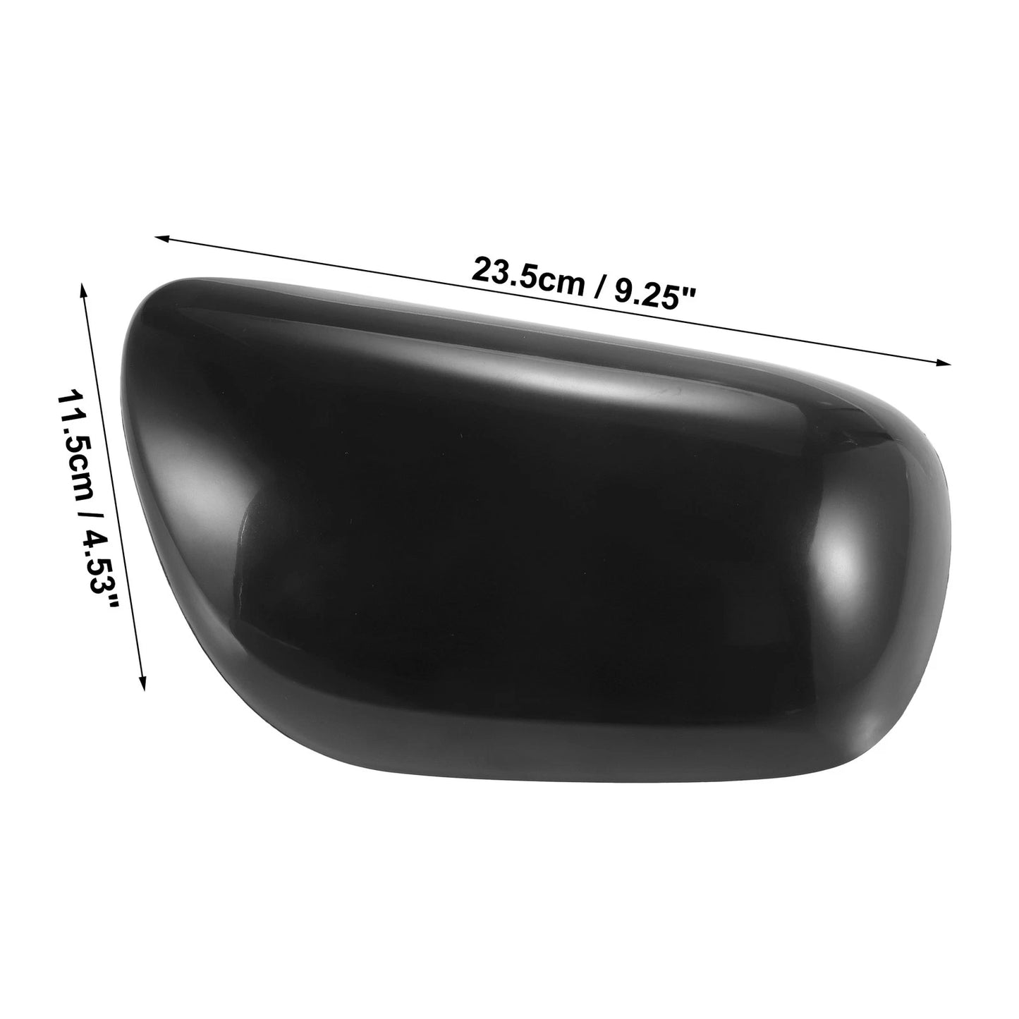 Right Side Door Wing Mirror Cover for Toyota Yaris (2008-2013) Gloss Black