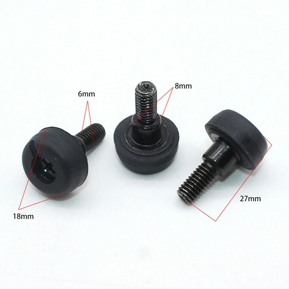 2 x Hood Bumper Stop Screw Rubber Buffer Cap for Toyota