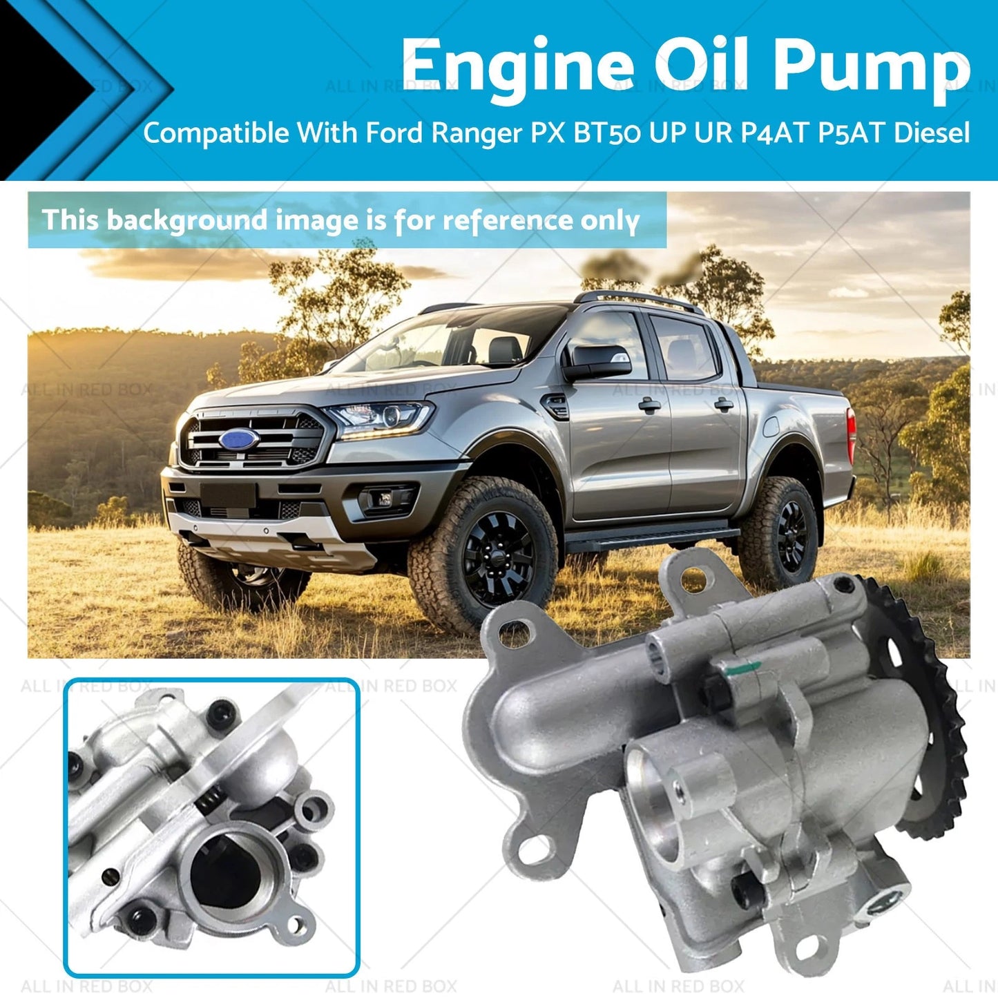Oil Pump for Ford PX Ranger, Mazda BT-50 2.2L 3.2L Diesel (2011-2022)