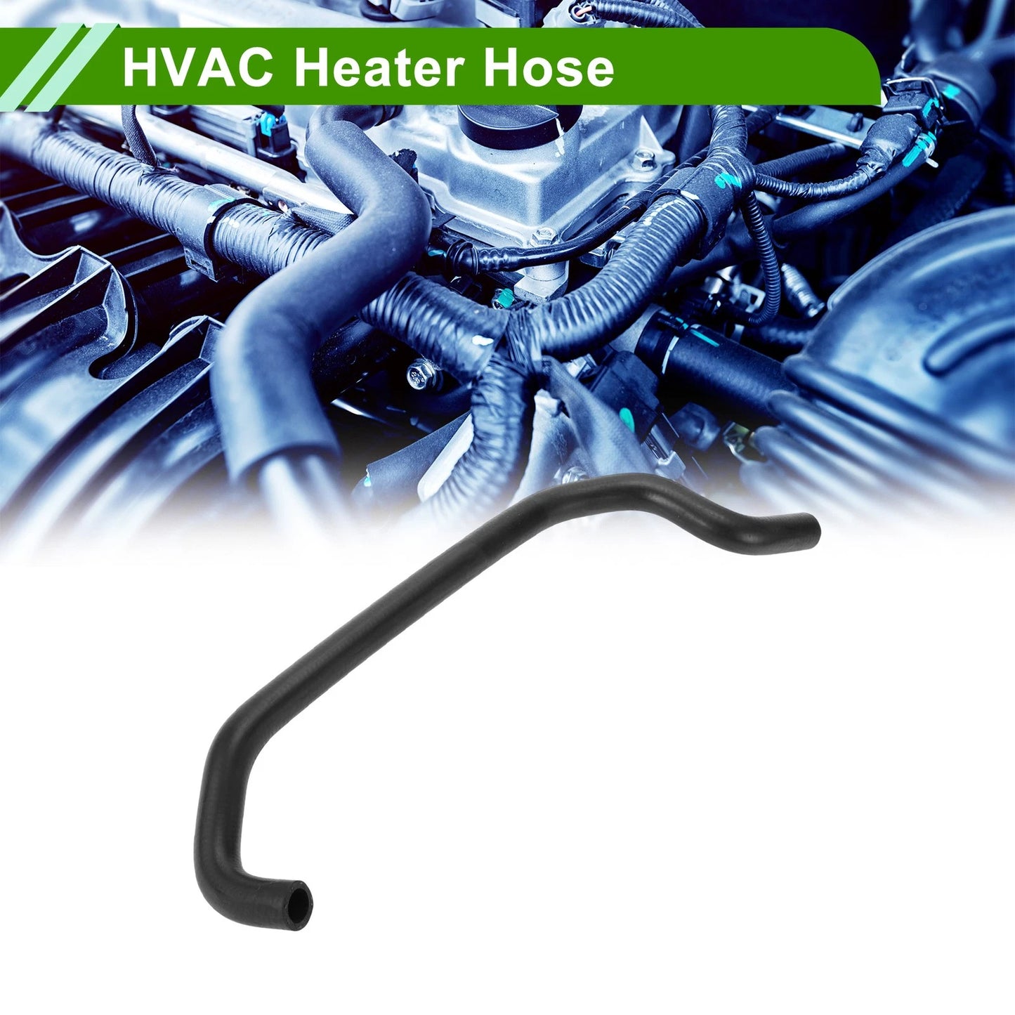 Heater Hose for Toyota Camry 3.0L (1992-1996) Rubber Black 1 x Piece