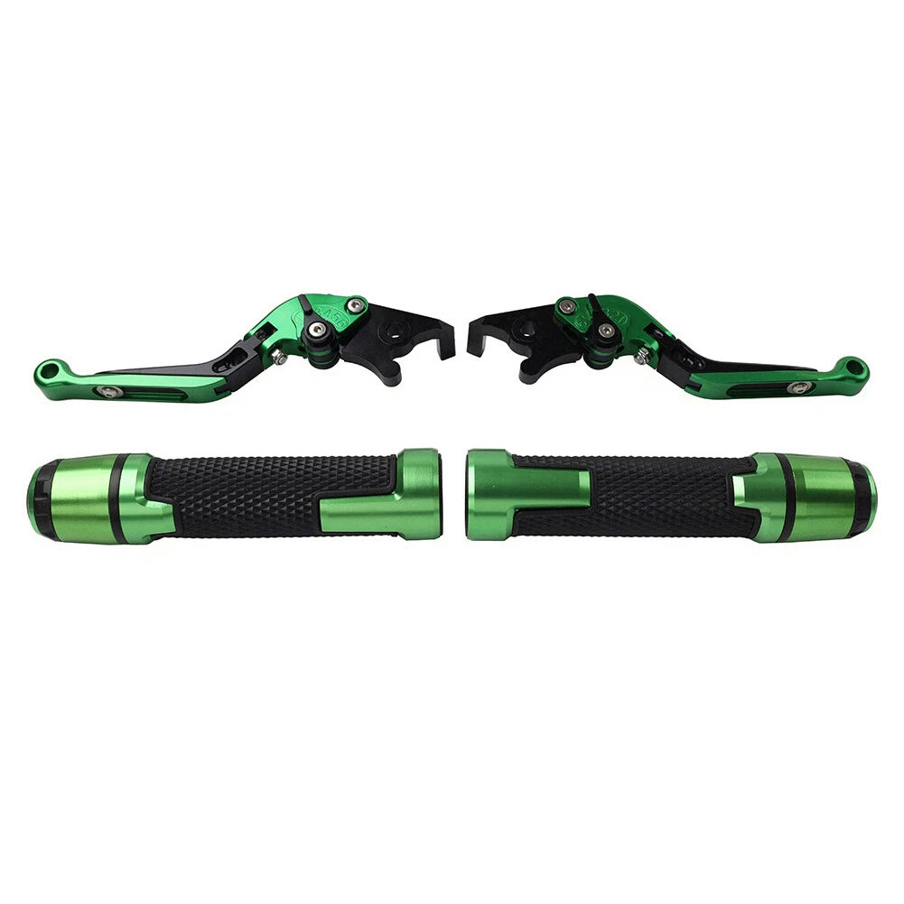 Extendable Brake Clutch Levers & Handlebar Grips for Suzuki GSX-S750 (2017-2023)
