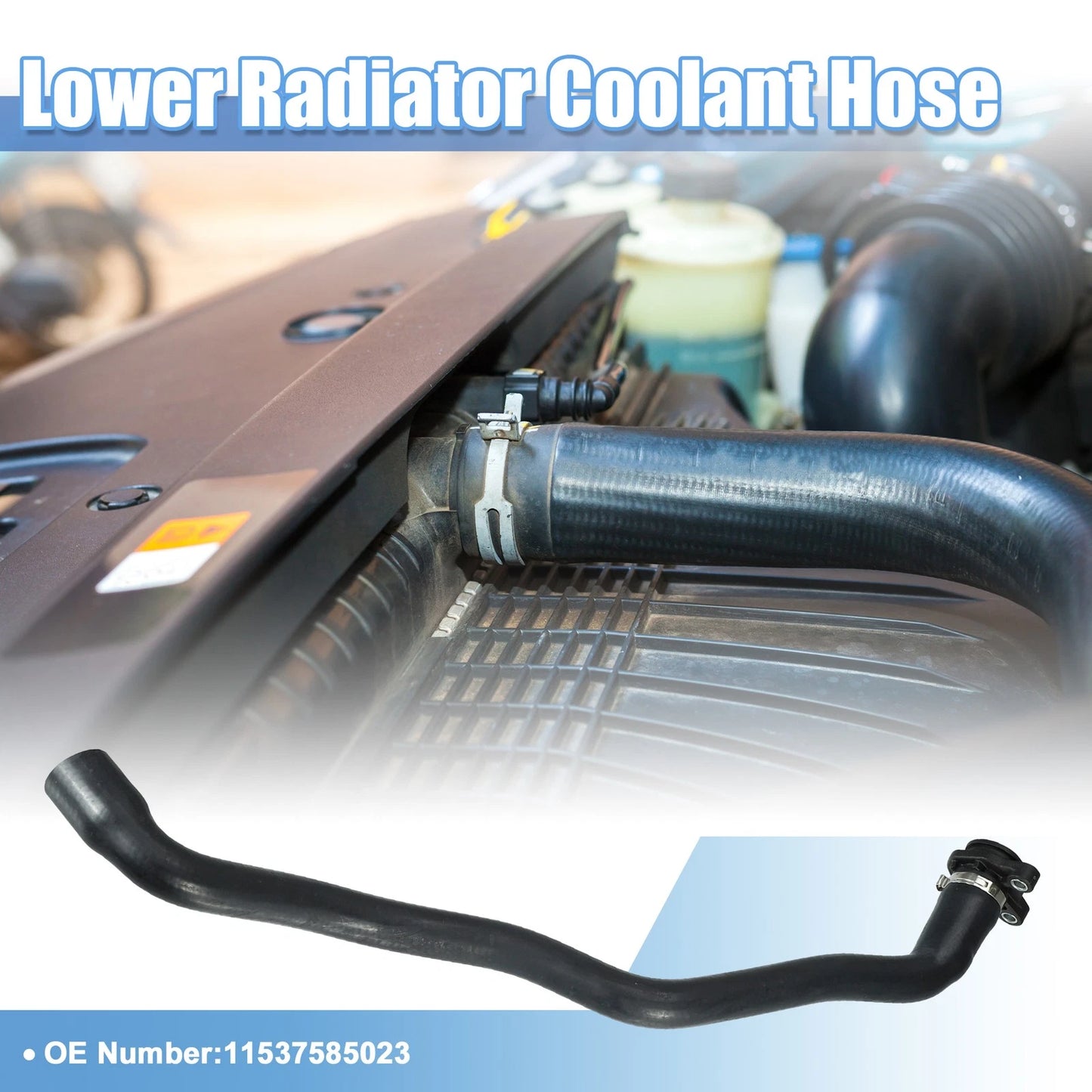 Engine Coolant Hose for BMW X5 XDrive35i 3.0L (2011-2013) - 1 x Piece
