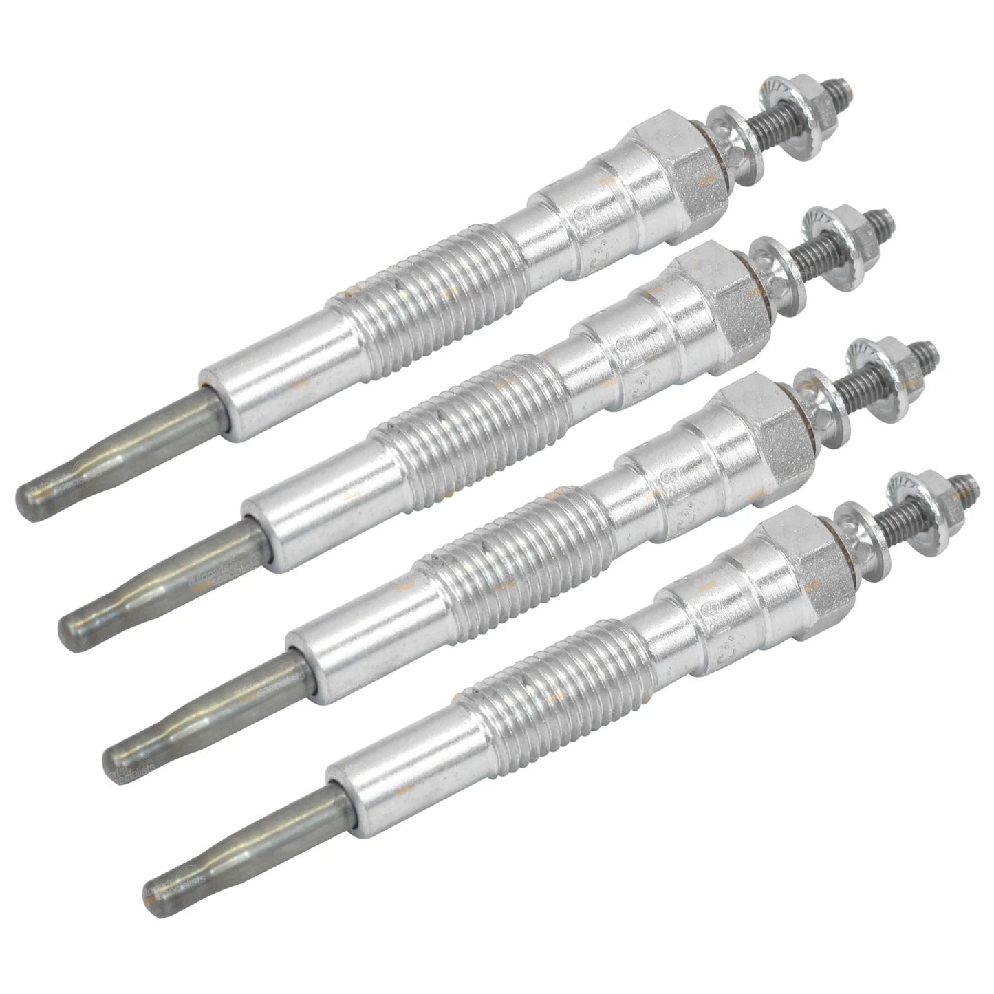 4 x Glow Plugs for Mazda B2500 UN Turbo Diesel 2.5L (2000-2006)