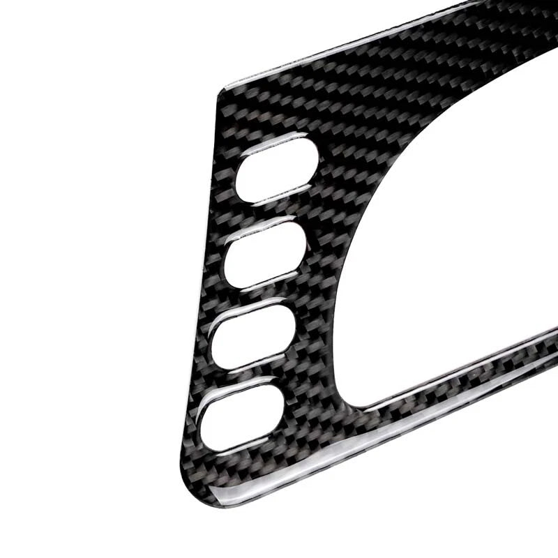 Carbon Fiber Front Door Switch Cover Trim Fit For Lexus IS250 IS300 2012-2019