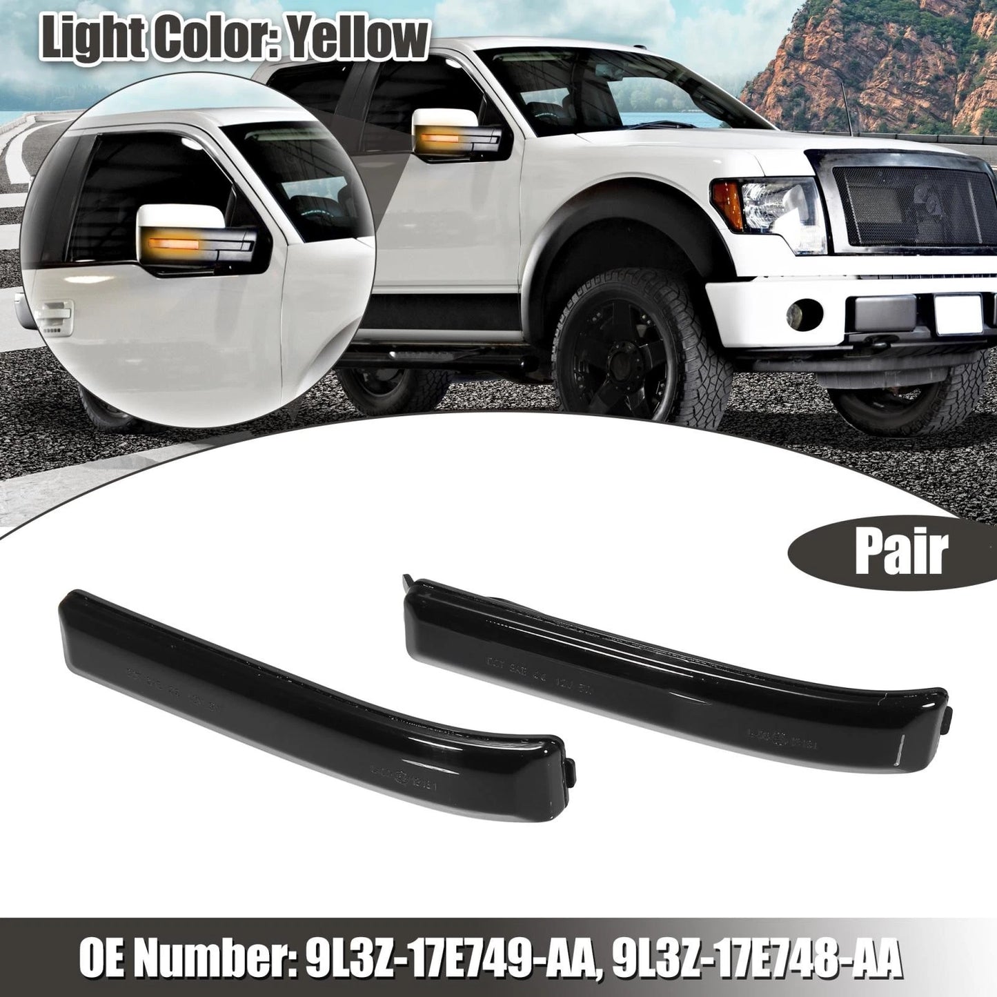 LED Side Marker Lights for Ford F-150 (2009-2013)
