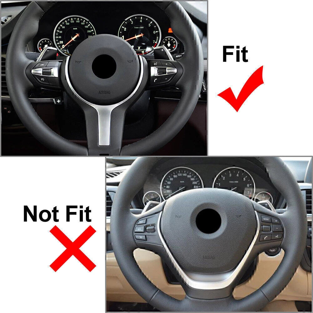 Steering Wheel Cover Trim for BMW M3 M4 M5 1 3 Series X5M