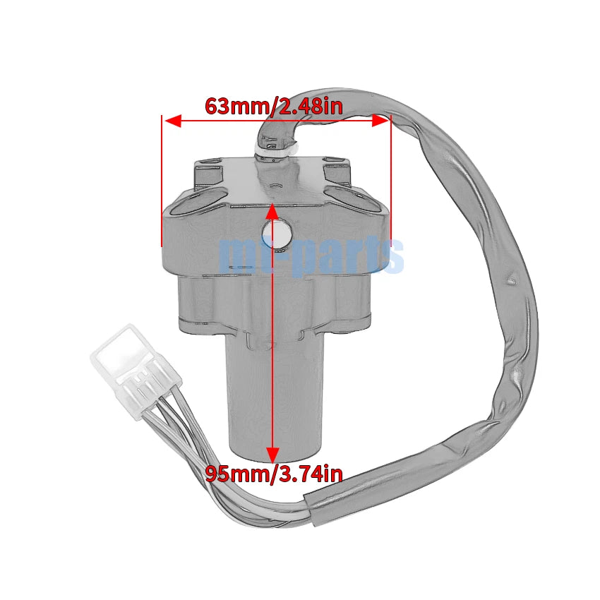 Ignition Key Switch for Suzuki GSX1300R Hayabusa (1999-2007)