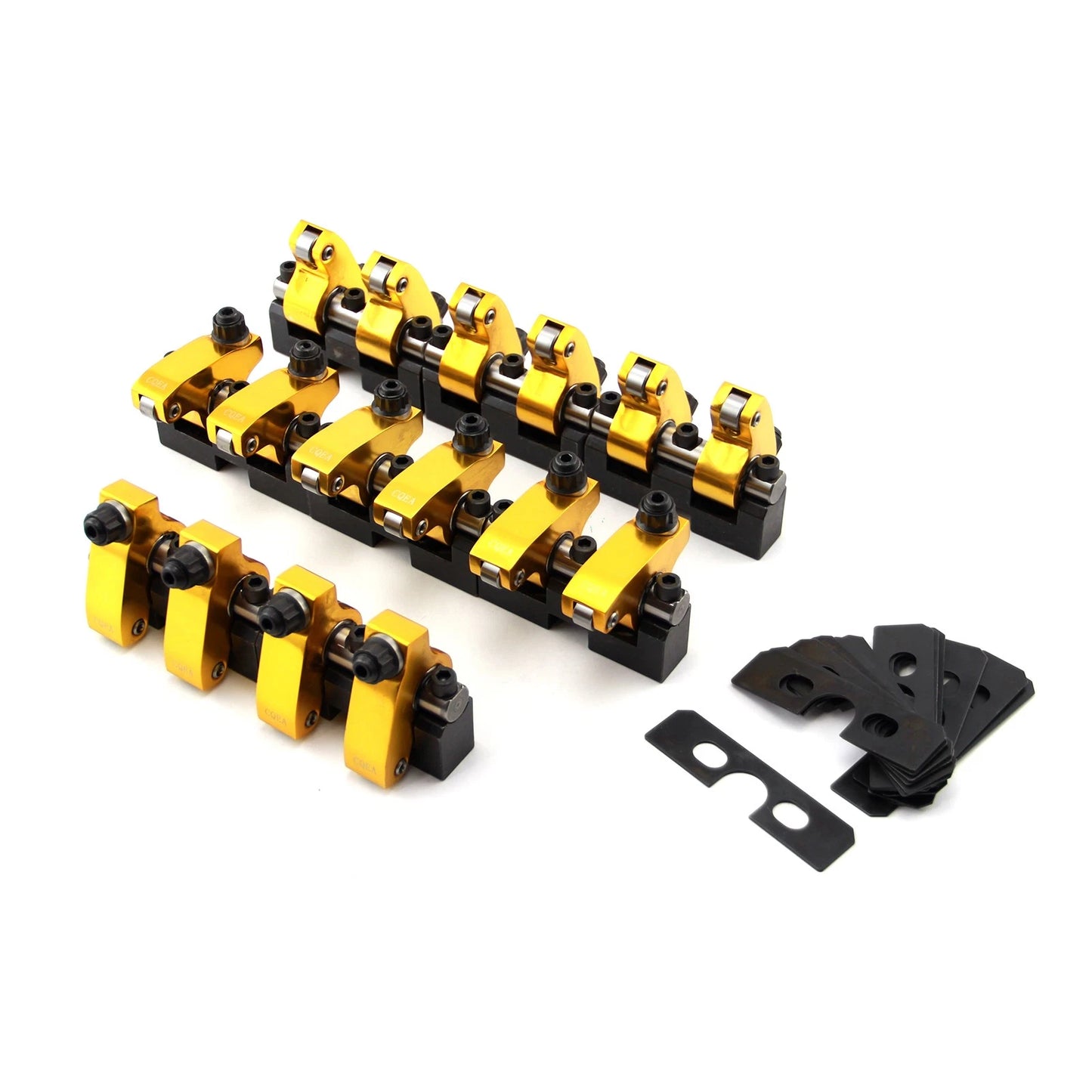 1. Alum. Shaft Mount Roller Rocker Arms for Chevy SBC 350