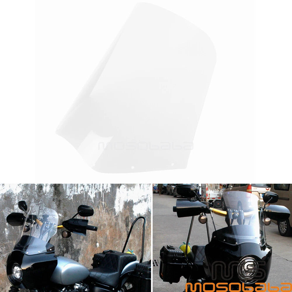 15'' Clear Windshield Screen for Harley Softail Dyna