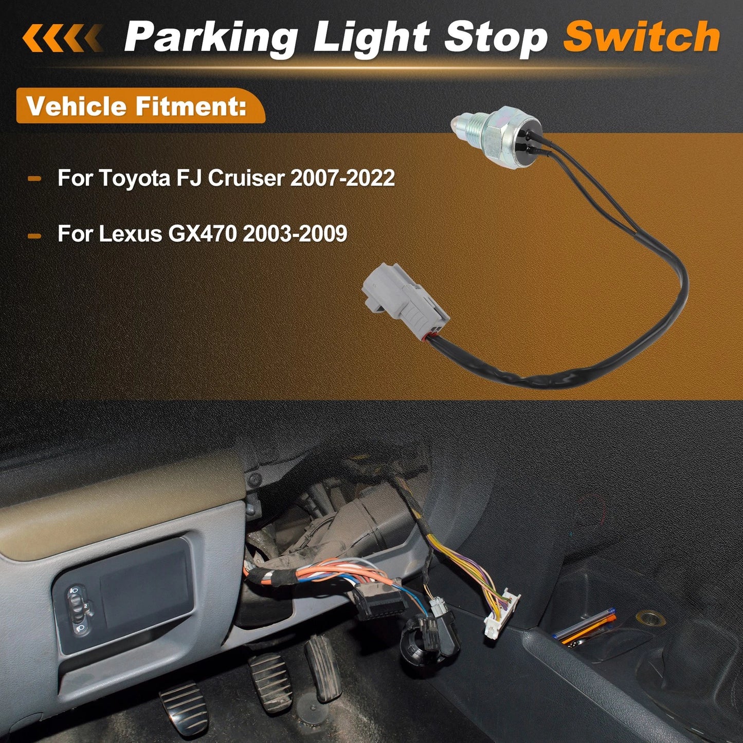 Brake Light Switch 1 pc for Toyota FJ Cruiser (2007–2022)
