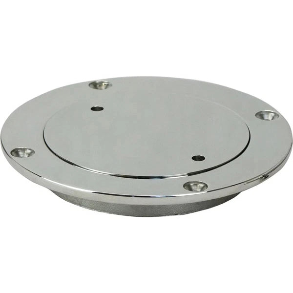 Inspection Port / Deck Plate 112mm OD 316 SS for Boat/Caravan