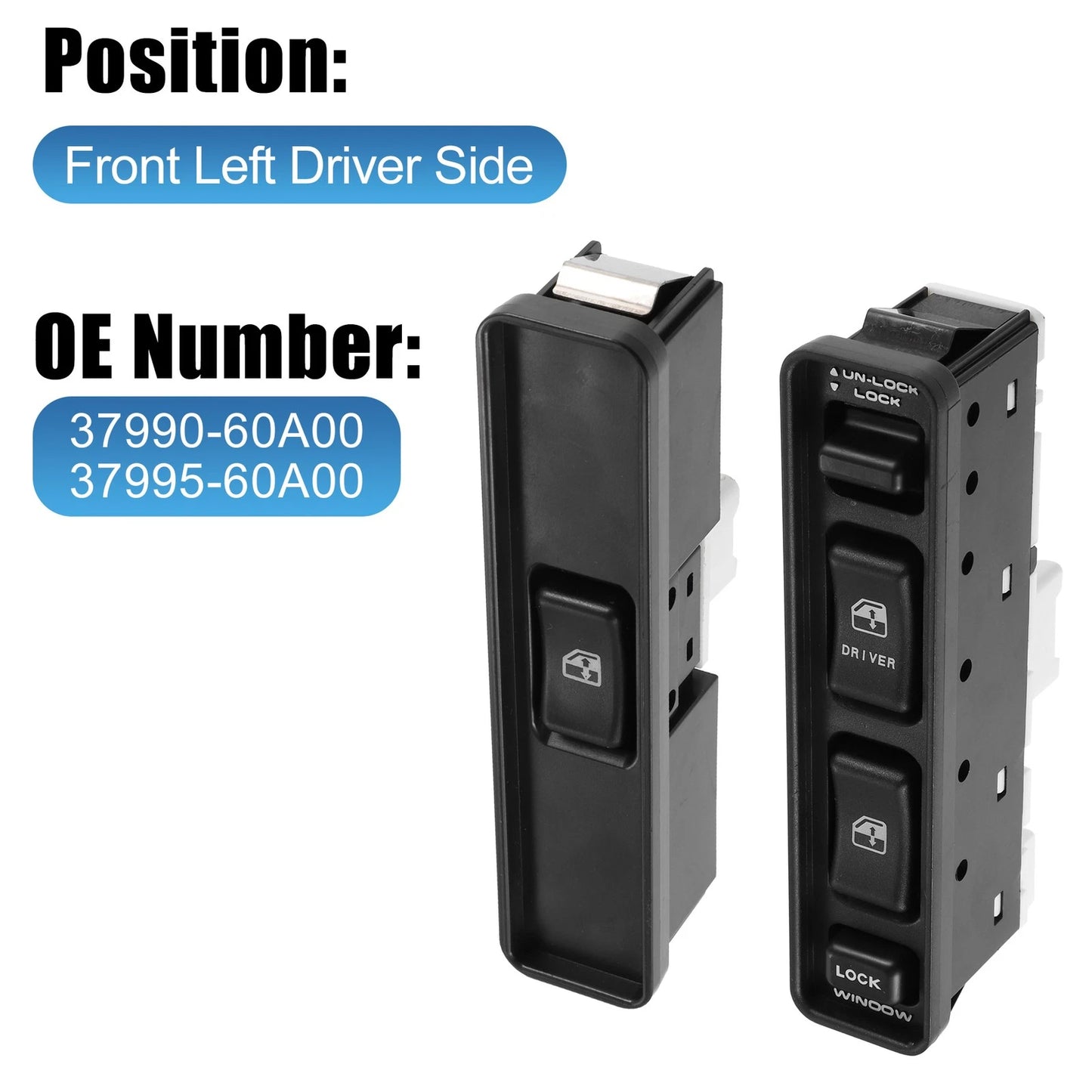Set Master Power Window Switch for Suzuki (2000-2006)