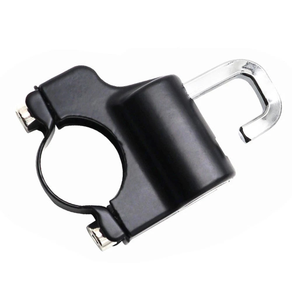 Universal Anti-Theft Motorcycle Helmet Lock for 7/8" 22-28mm Handlebar