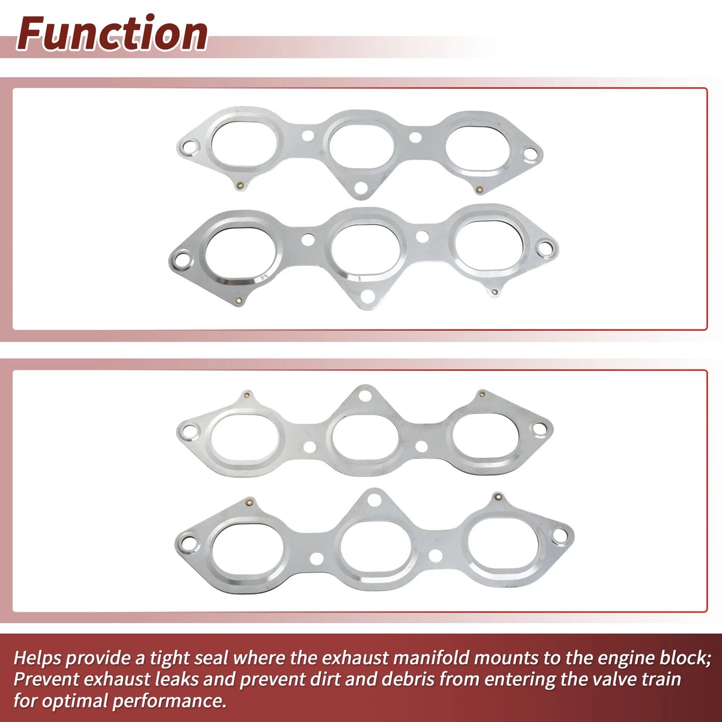 Exhaust Manifold Gasket 3.0L for Acura CL (1997-1999)