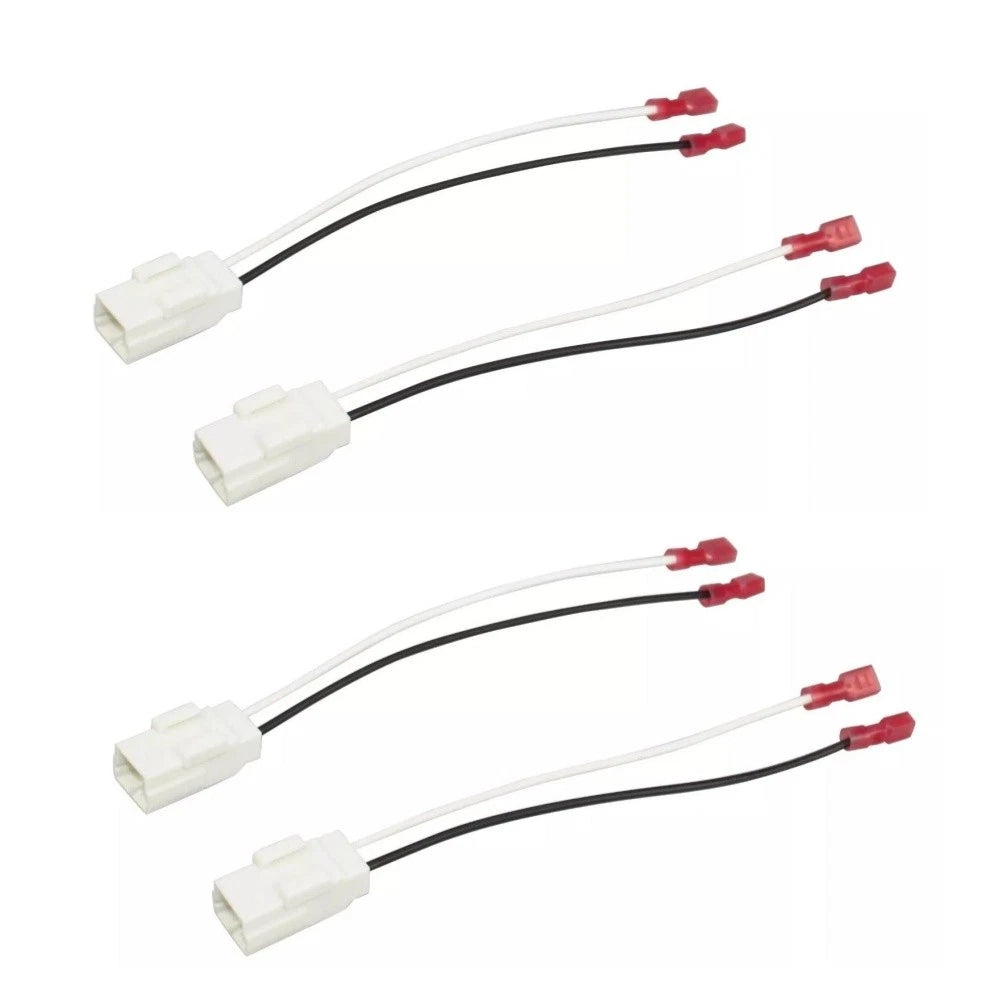 4 x Speaker Wiring Harness for Jeep Grand Cherokee, Renegade, Dodge, Chrysler