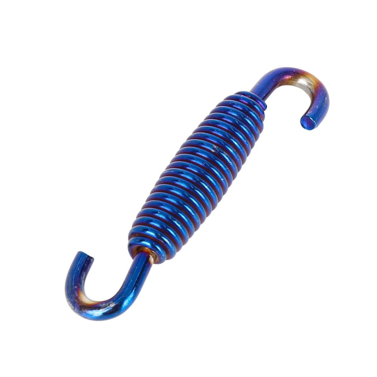 Exhaust Pipe Spring 2 x Stainless Steel Blue for Motorcycle