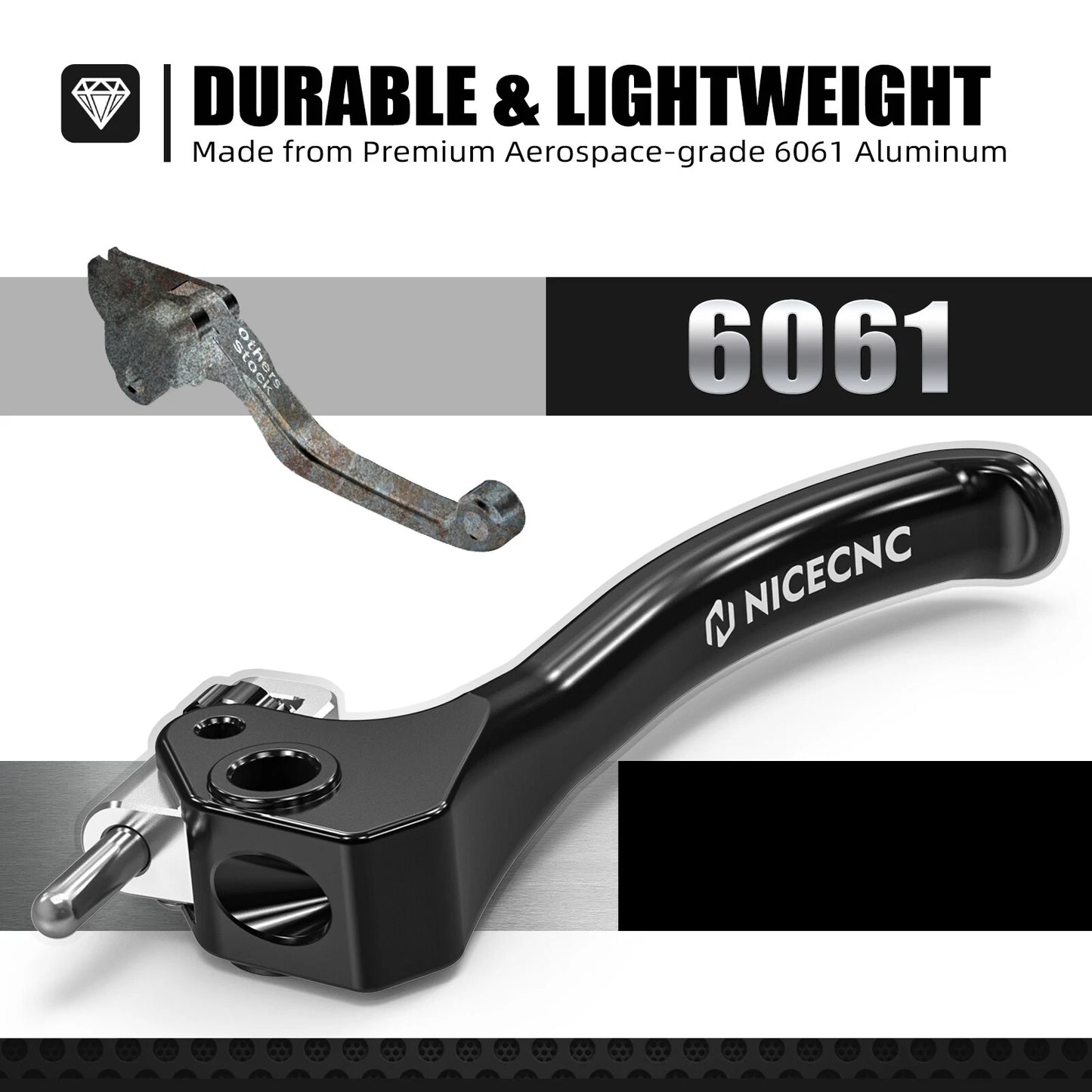 Shorty Clutch Lever for Husqvarna TE FE 150 250 350 450 501 (2022-2024)