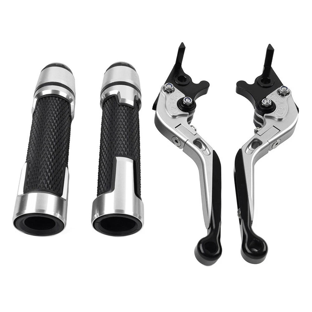CNC Brake Clutch Levers & Handlebar Grips Set for Honda CB1000R CBR1000RR (2008-2023)