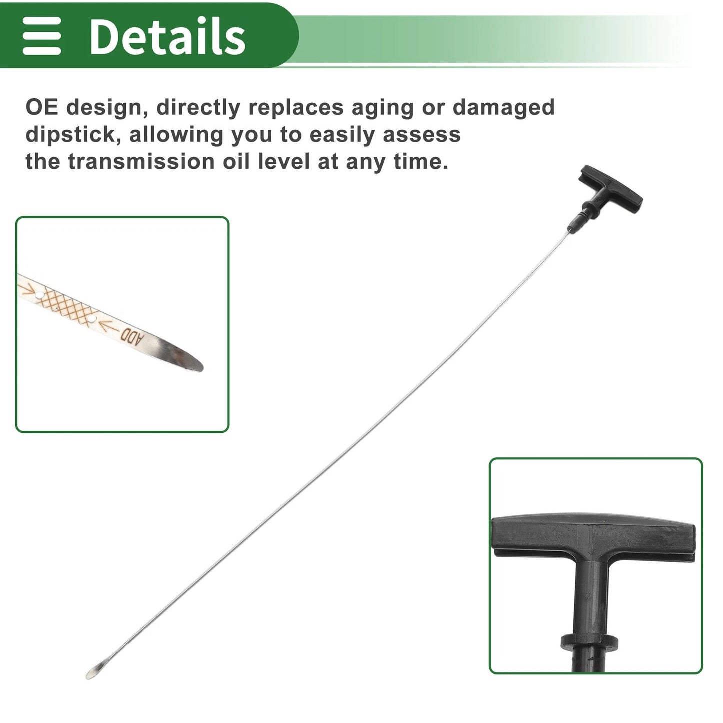 Oil Dipstick for Ford Escape XLS, XLT 2.0L L4 (2001-2003)